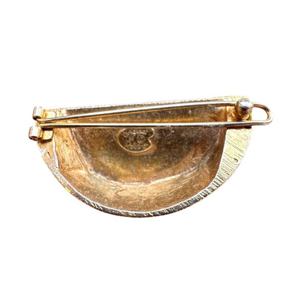 Vintage 60s Original by Robert Watermelon Hair Clip  Hand Painted Signed… - Picture 9 of 12